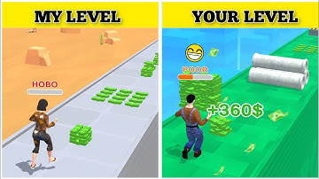 Money Run 3D - All Levels Gameplay Walkthrough Part 1 (Android, iOS) @KLSKINBOX
