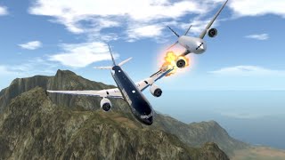 Mid-Air Collision compilation in SimplePlanes #2