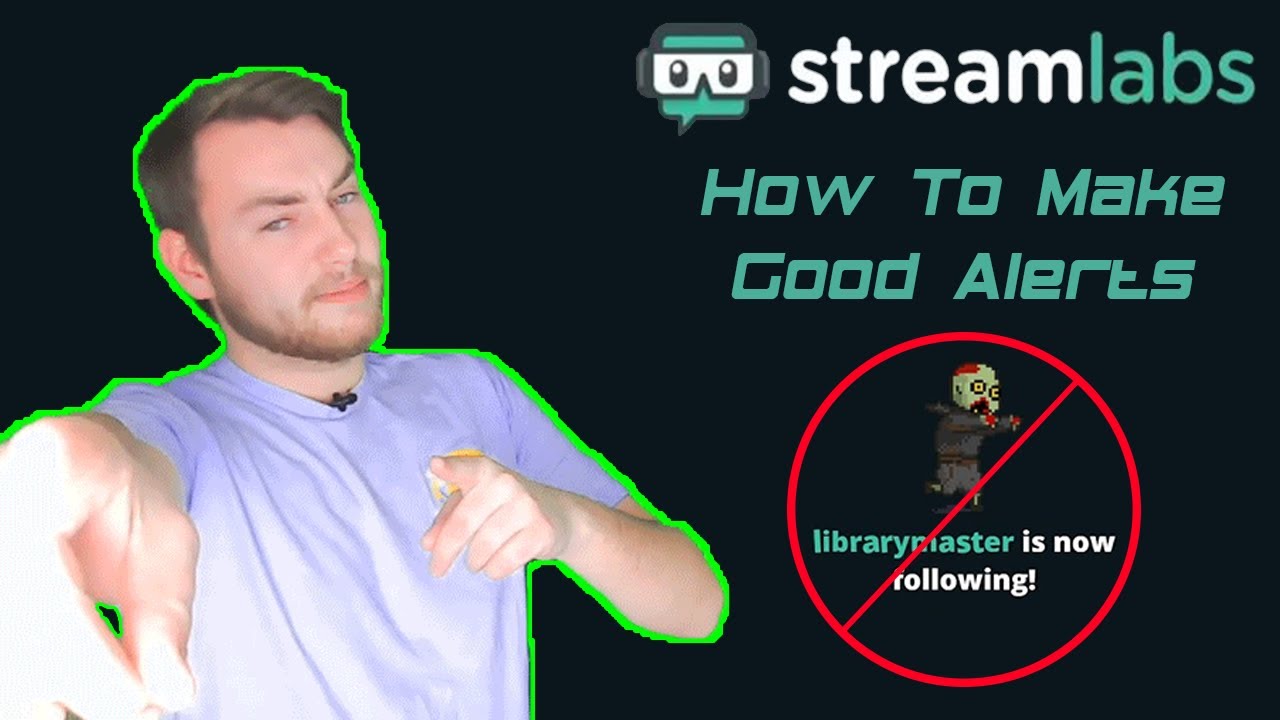 How To Make Awesome Alerts For Your Twitch Stream! - YouTube