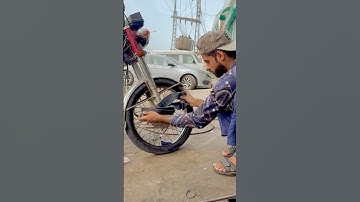 How to cd70 New tube install ✅😱 #ubaid #ustadubaid #foryou #youtube