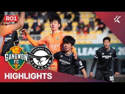 Gangwon Seongnam Goals And Highlights