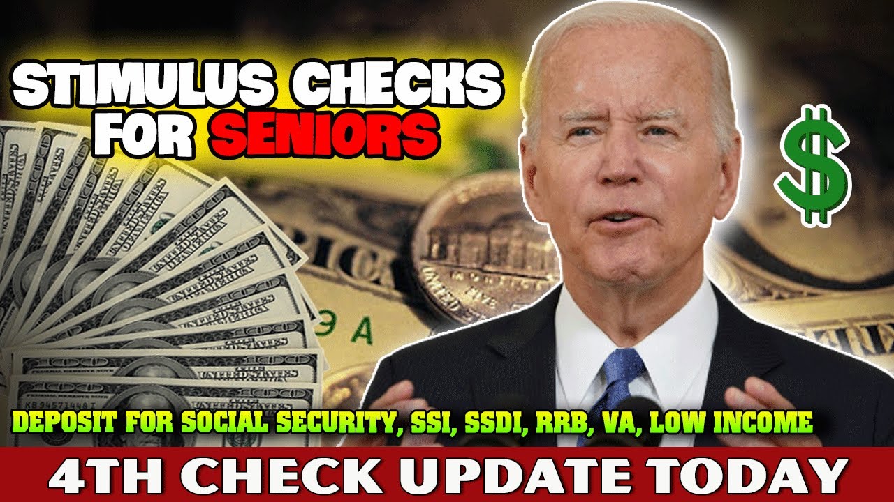 4th Stimulus Check Update FOR SENIORS Deal! New Bill YouTube