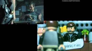 The Walking Dead Season 2 Episode 8 Bar Scene Lego
