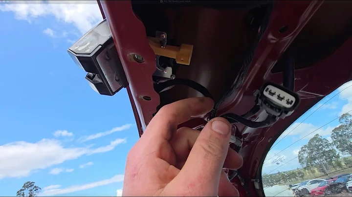 How to Remove & Replace Hyundai I30 Boot Lock Mechanism PD Models 2017-2021 Hatchback