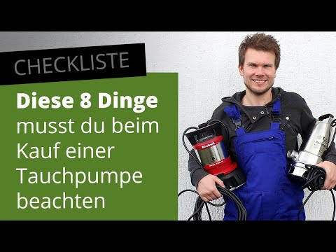 Video: Wie wähle ich eine Fasspumpe aus? Tipps und Bewertungen zu Herstellern