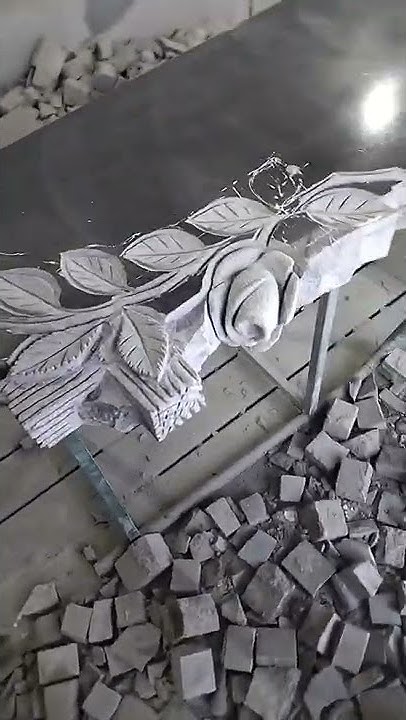памятники. резка гранита. stone carving - YouTube