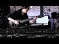 BABYMETAL - Starlight Guitar Cover TAB Movie 7strings version instrumental