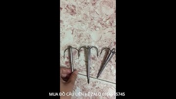 Chi tiết lưỡi câu ba tiêu số 5 cải tiến - Đồ Câu Cá Ngọc Lan