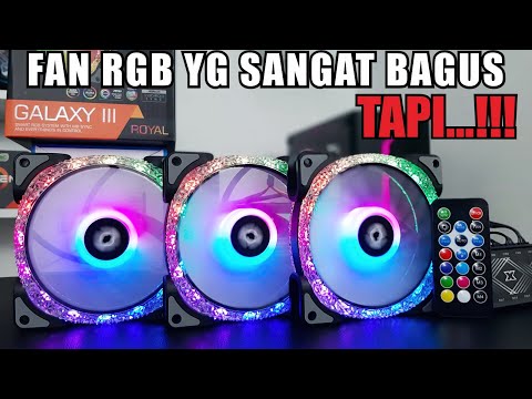 Fan RGB Yang Sangat Bagus TAPI..... Review Xigmatek Galaxy III Royal