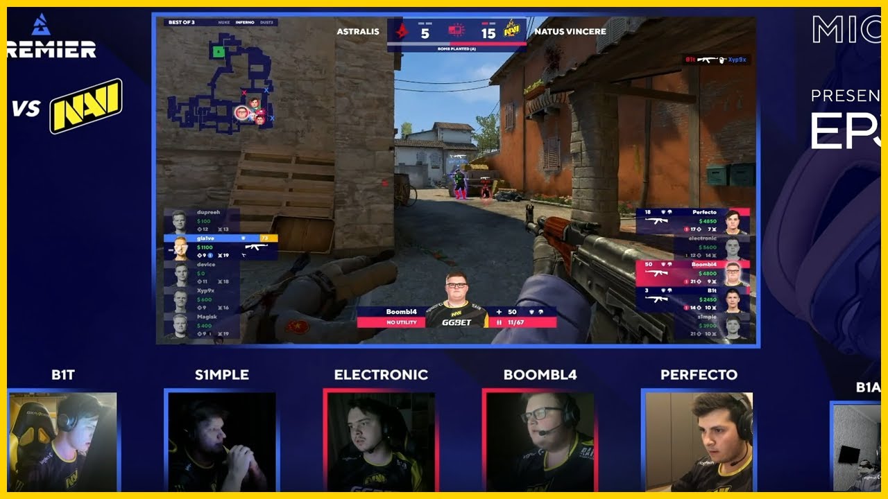 NaVi winning moment comms | Blast Premier Global Final 2020 [ $600,000 ...