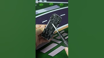 Meet the tiny Tesla—small but super cute! #cybertruck #fyp #rc #car #spring