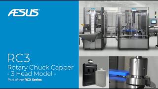 Aesus Capper RC3 Rotary Capper - High-Speed Rotary Capping. Precision Torque.