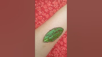 🌿Tushar 🌿 name mehndi tattoo design #mehndidesign #mehndi #letest #tattoo #art #viral #trending 😍