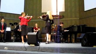 The Collingsworth Family - Brooklyn & Courtney Violin Duet chords