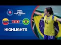 CONMEBOL Sub 20 Futsal FEM 2022 | Venezuela 0-5 Brasil | HIGHLIGHTS