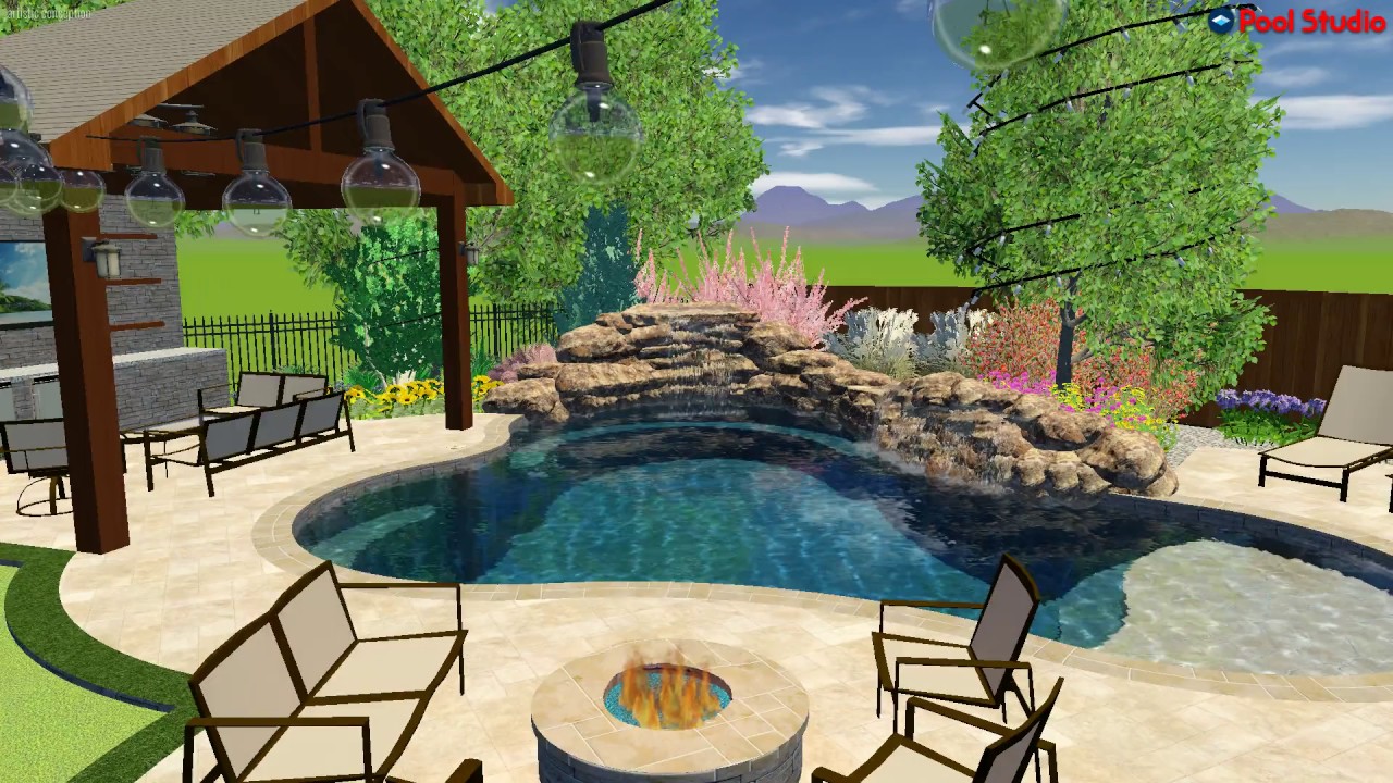 Hauk Custom Pools Barron Residence; Hurst, TX YouTube