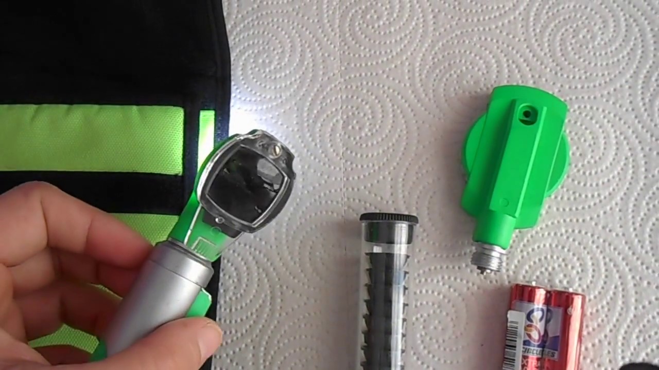 estuche de diagnostico luz led  basico YNR