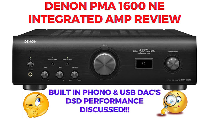 Denon pma 1500 special edition review năm 2024