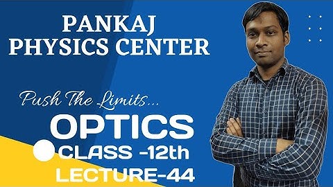 Optics class 12th||Lecture-44|| velocity of image when object moves at an angel with principal axis