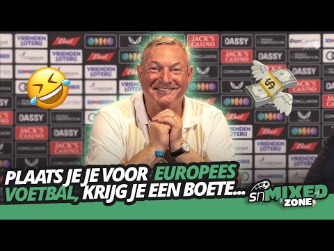 RON JANS issues a FINE for a BIZARRE reason🤣 - video from SoccerNews.nl