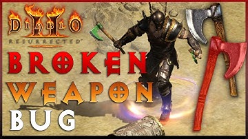 *PATCHED*  The Broken Weapon Bug in D2R Explained | Diablo 2 Resurrected
