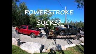 POWERSTROKE VS CUMMINS TOWING 25K GROSS. QUESTIONS ANSWERED