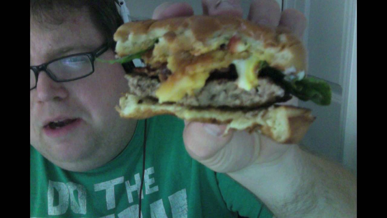 Wing Zone Mac n'Cheese Burger YouTube