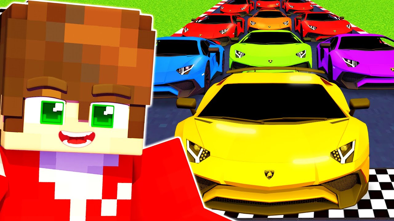 ΚΕΡΔΙΣΕ ΤΟΝ ΑΓΩΝΑ ΚΑΙ ΚΡΑΤΑ ΤΗΝ LAMBORGHINI στο MINECRAFT;!