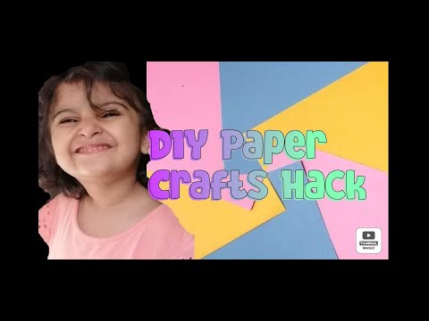 Top crazy paper crafts / How to make simple paper flowers /DIY school hacks