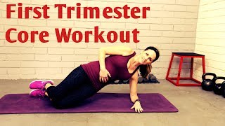 14 MInute First Trimester Core WorkoutSafe Ab Exercises for Pregnancy