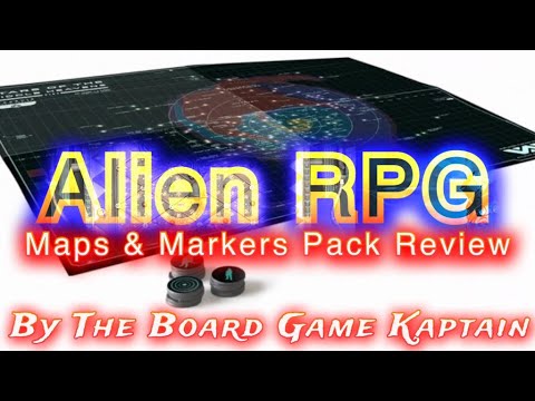 Alien Rpg Maps Markers Pack Review Youtube