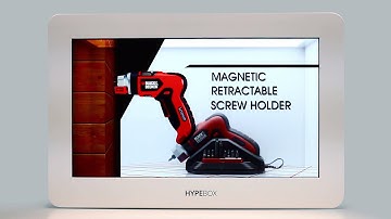 HYPEBOX® Transparent LCD Showcase - Case Study for Tools