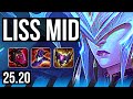 LISSANDRA vs SION (MID) | Quadra, 14/3/16, Dominating | NA Master | 25.20
