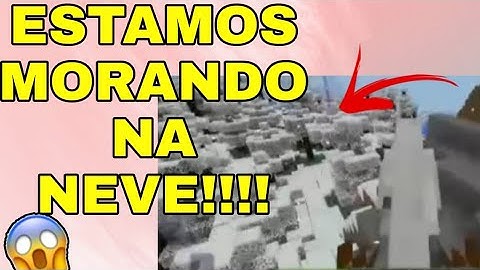 estamos morando na neve !!!!