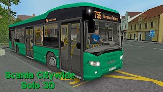Scania Citywide Solo 3D - Sweden Bus - Omsi 2