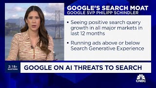 Google on AI threats to search