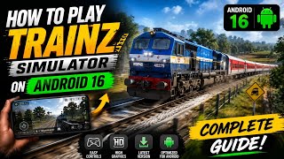 Trainz Simulator New Version Apk | Android Supported By 14, 15, 16  Version | Indian Train Driving 
