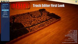 First Look at the Track Editor | DESLOT Dev Update screenshot 5