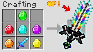 Minecraft : I Can Craft Super Epic Elemental Sword In Minecraft 🔥🔥🔥... !