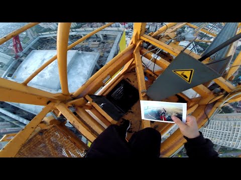 I Left a Beautiful Memory for the Crane Operator