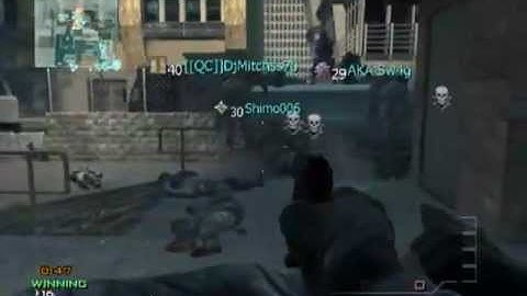 MW3 BEST WTF Moment #3 - Knife a car w/ Double kill !