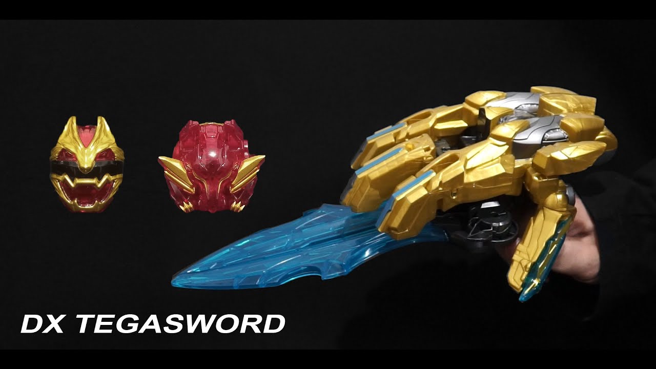 テガソードレッド＆ゴジュウワウル ＆ゴジュウポーラー＆ゴジュウレオン DX TEGASWORD (Gozyuger) テガソードレッド - YouTube