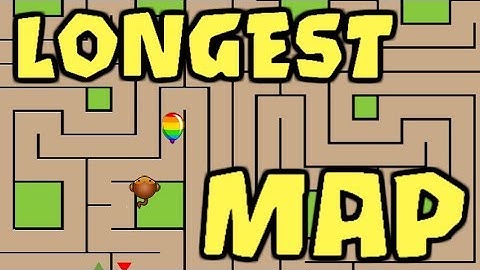 Labyrinth: The LONGEST Map Ever in Bloons TD Battles! (BTD Battles)