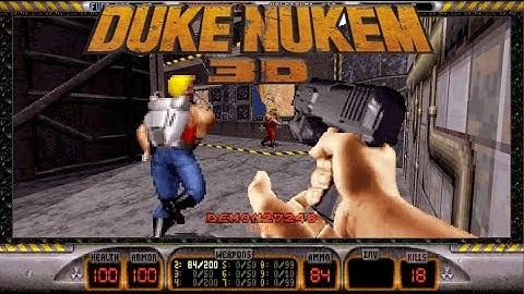 Duke Nukem 3D 2022 Multiplayer on Freeway (eDuke32)