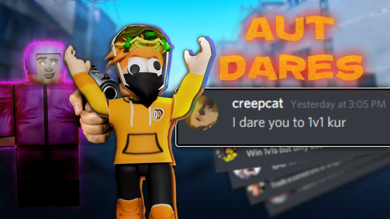 Doing Your Dares In AUT (Roblox) Ft.@SiomaiSiomai