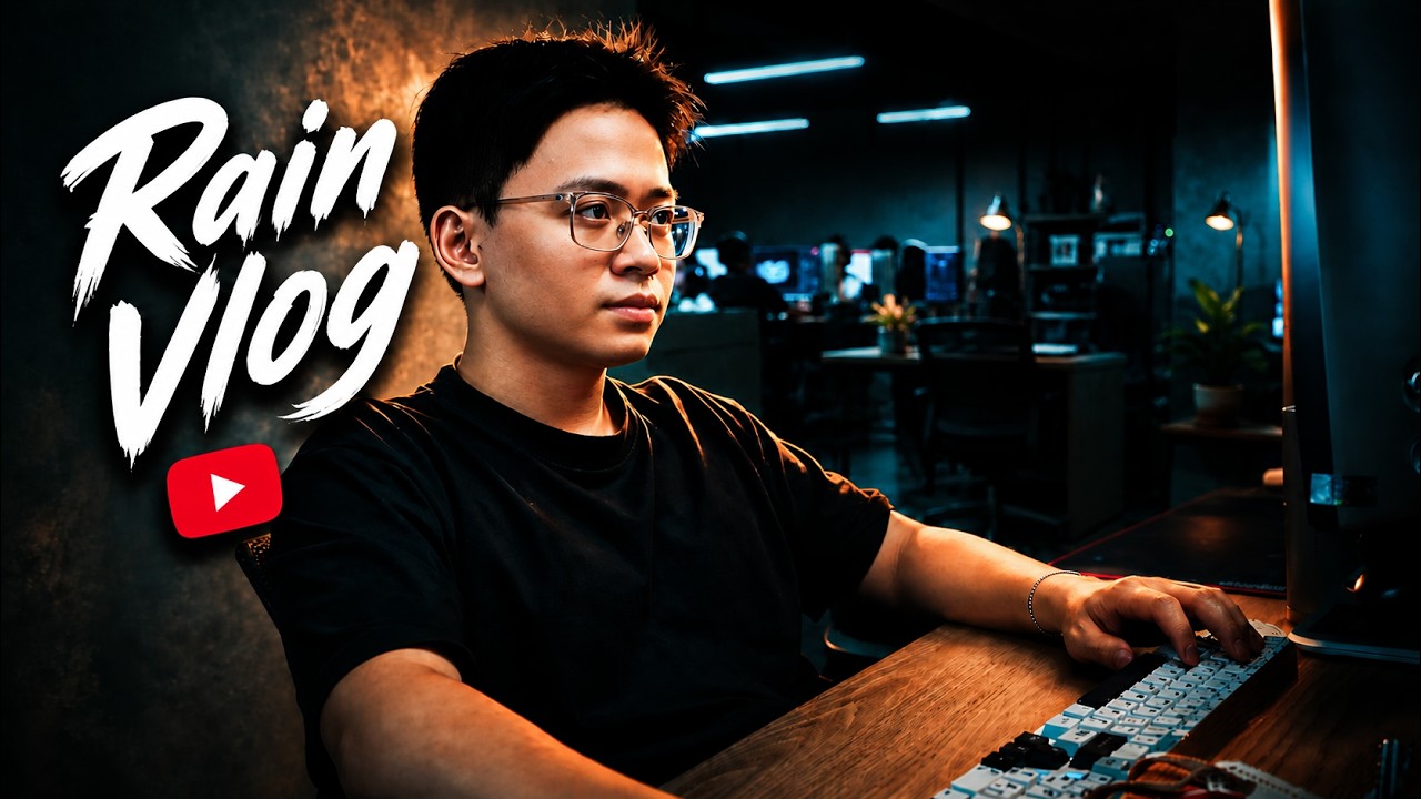 Behind The Scenes of Making a Rain Video | Vlog #2 - YouTube