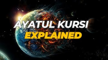 AYATUL KURSI BEAUTIFULLY EXPLAINED | THE SECRET MEANING | MIRICAL AND BENEFITS | VERY POWERFUL AYAH