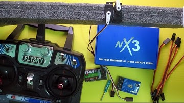 How To Connect NX3 GYRO With Different Kinds Of RC Plane