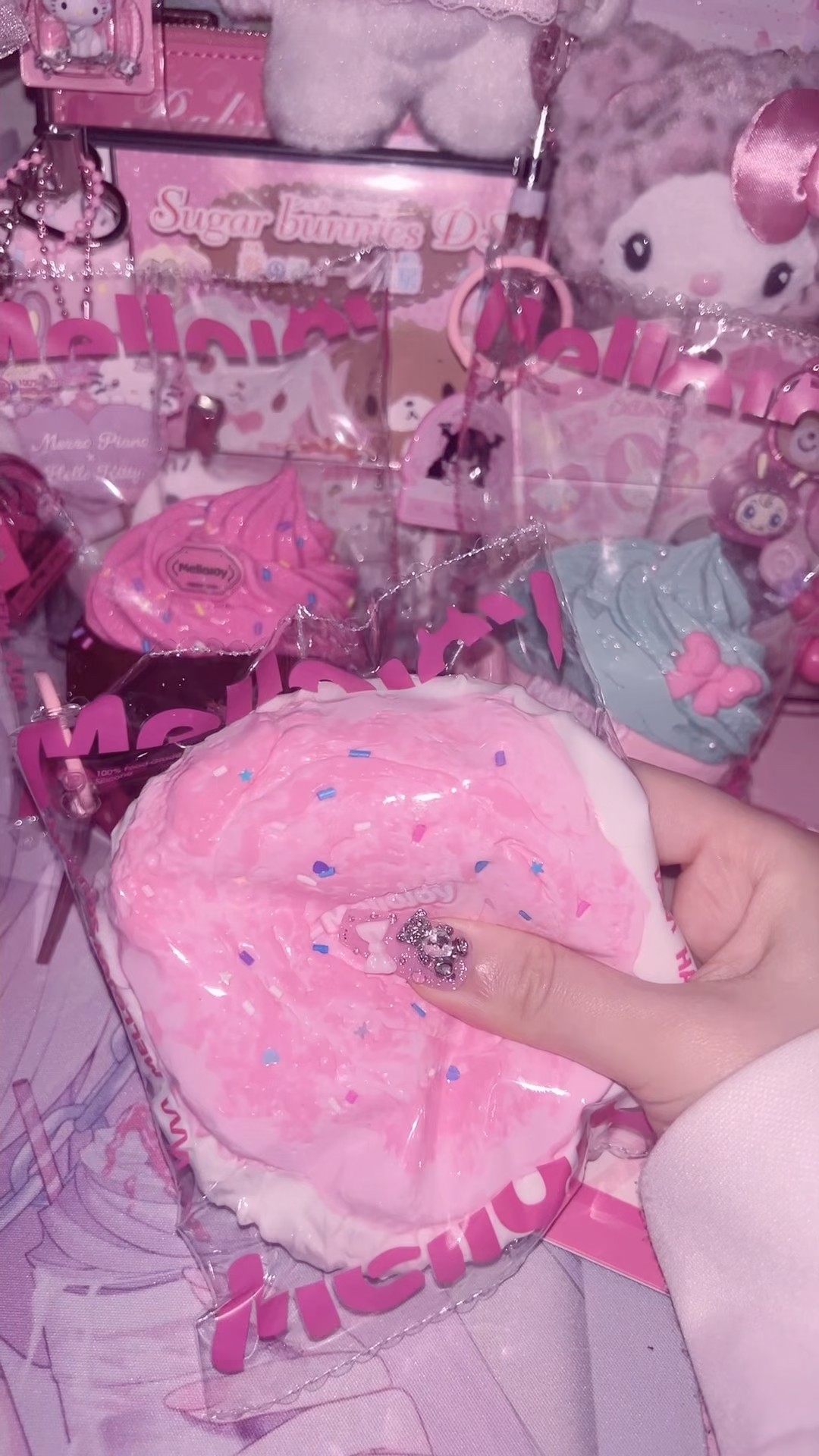 Mellojoyカップケーキシリーズピンク系揃った🧁💗 #平成女児 #squeeze