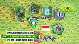 Bet Logo Sekolah LP Maarif Emblem Bordir Logo LP Ma Arif Murah